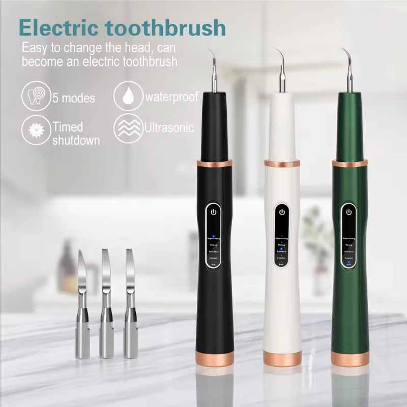 Pet Ultrasonic Teeth Cleaning Kit, Suitable for Dogs and Cats